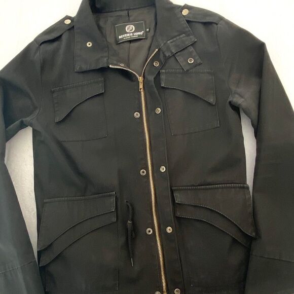 Reverie Uomo Black Club Style Jacket Medium - Picture 4 of 7